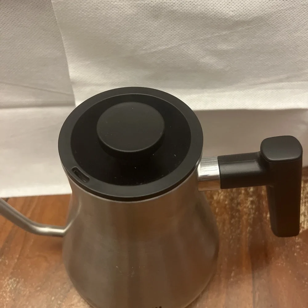 COZII Electric Gooseneck Coffee Kettle 0.9L Silver